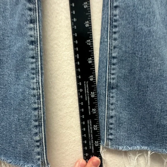 Studio Blue Straight Leg Distressed Jeans - Picture 10 of 14